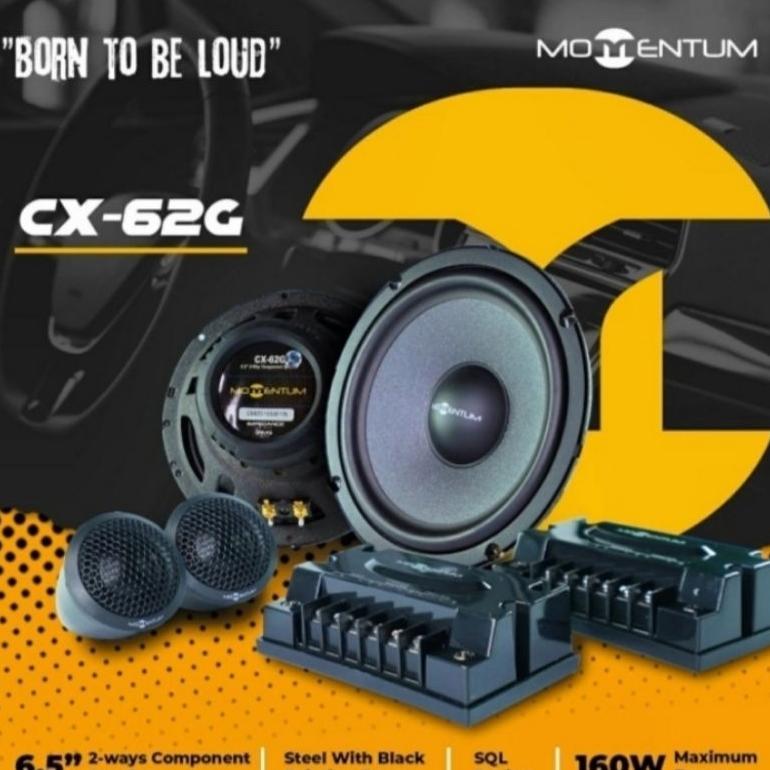 TERBARU Speaker Split 2way Momentum CX62G