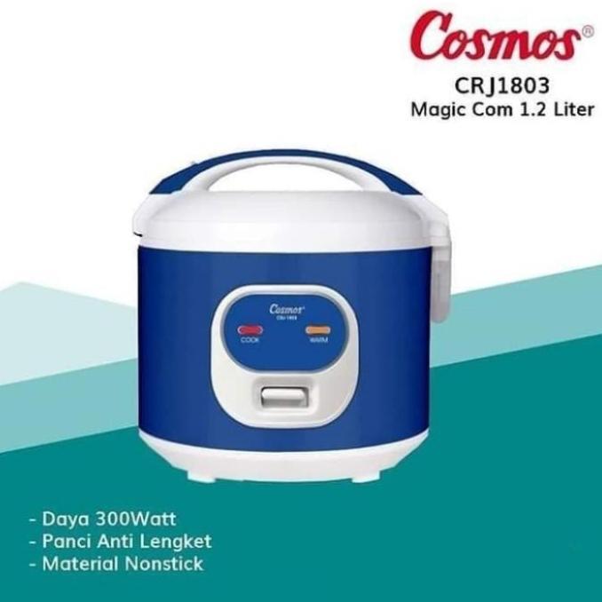 TERMURAH - Magic Com Cosmos CRJ-1803/ Rice Cooker Mini 1,2 Liter