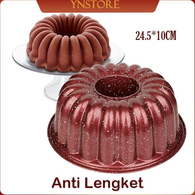 Loyang Kue Bolu Klasik Anti Lengket | Cetakan Marmer Kue Anti Lengket | Loyang Marmer Cetakan Kue Bo