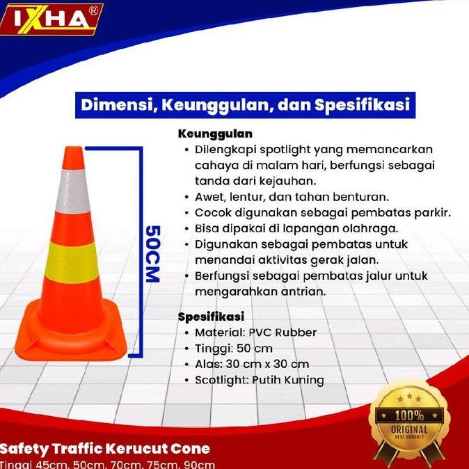 Scbk- Safety Traffic Kerucut Cone Traffic Cone