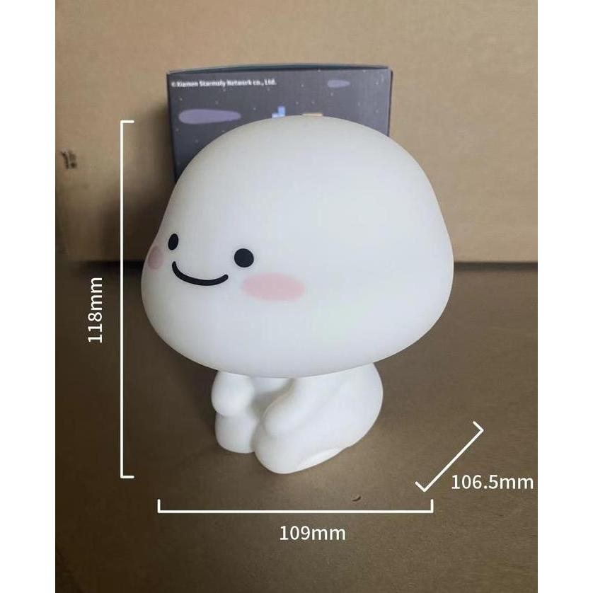 Bisadisini- Lampu Si Pentol Quby Sticker | Quby Pentol Lamp Tidur Sipentol Dimmer