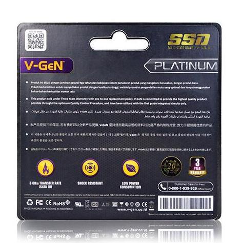 TERMURAH - VGeN SSD 256GB SATA III 2,5" - SSD VGEN 256GB SATA III