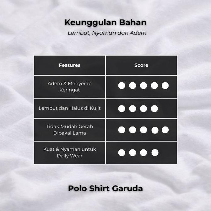 KAOS POLO QUICK DRY GARUDA PRIA BIG SIZE UKURAN BESAR JUMBO XXL - PRIME SERIES