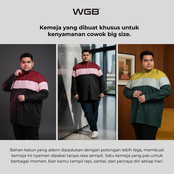 KOKO PANJANG KOMBINASI KAREEM SERIES PRIA BIG SIZE UKURAN JUMBO XXL - PRIME SERIES