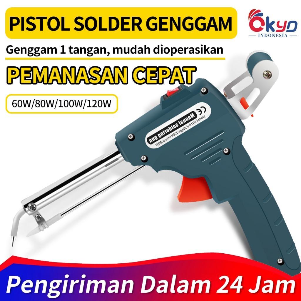 Solder Tembak Listrik Timah Otomatis Iron Automatic 60W Solder Listrik Timah Otomatis Solder
