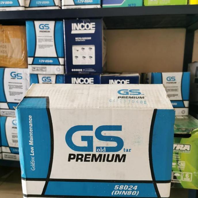 Aki Innova Reborn Diesel/ GS Premium 58024/Din 58024/ GS58024 Goldstar