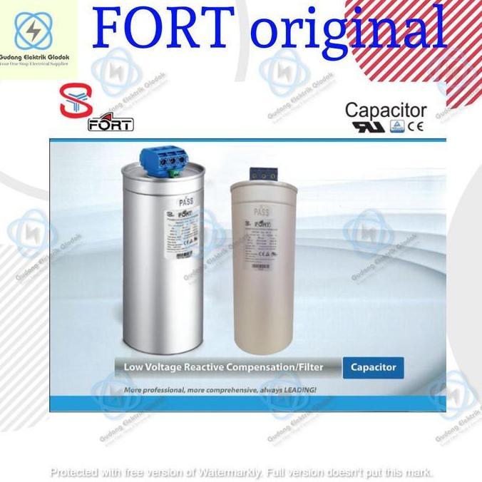 Power Capacitor 10Kvar 415V - Kapasitor Bank - Fort Tmpdsy-415-10-3 Best Quality