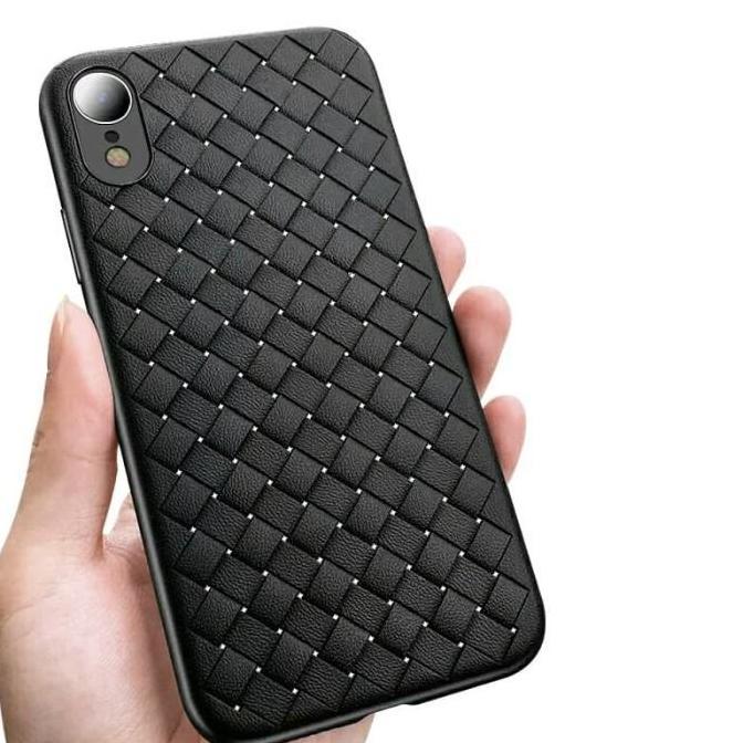 Soft Case iPhone XR Casing Cover HP Original Premium Woven Silicone
