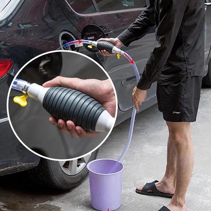 Teruss- Pompa Bensin Manual Alat / Pompa Minyak Transfer Pump Alat , Sedot Minyak / Pompa Tangan Pen