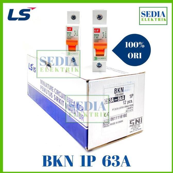 MCB BKN LS 1Phase 1P 63A