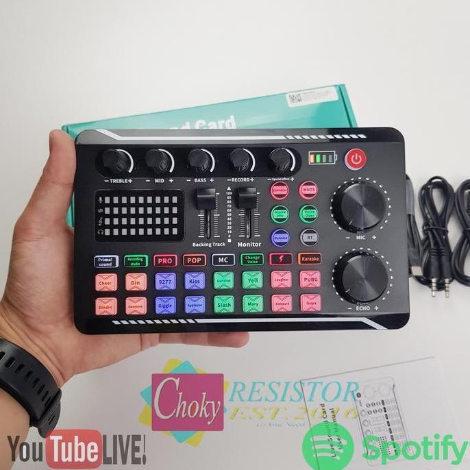 Paket Microphone Kondenser Taffstudio LGT240 Plus Soundcard