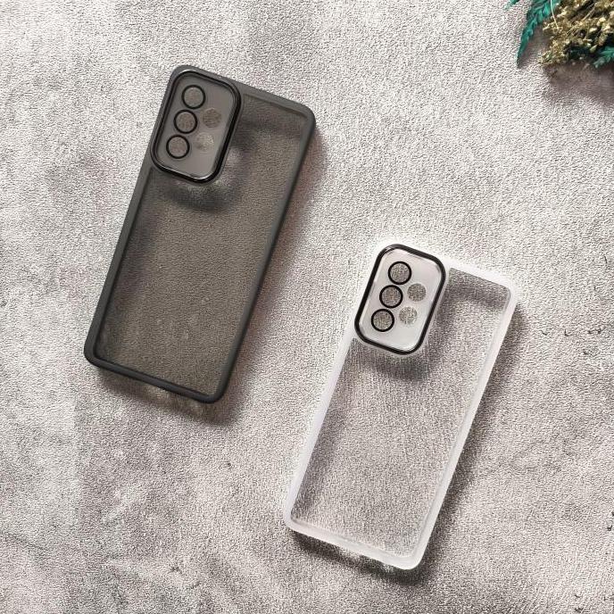 Softcase Samsung A52 / A52s 5G Case Dual Tone Candy Color Casing Ring