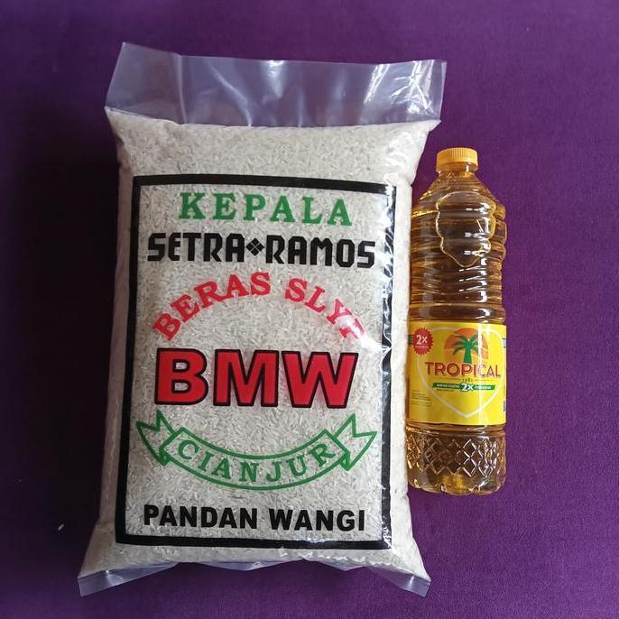 BERAS BMW 5 KG & MINYAK 1 LITER
