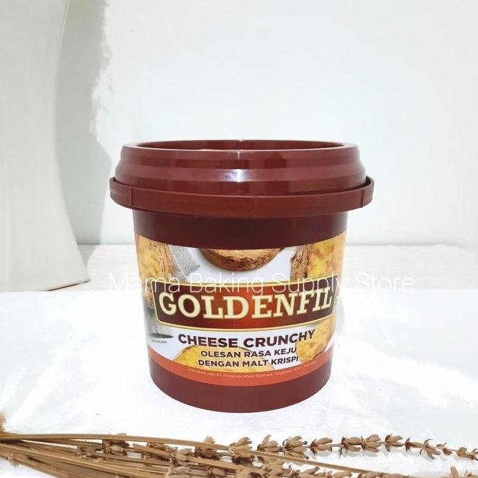 GOLDENFIL Selai Keju Cheese Crunchy Spread 1 Kg