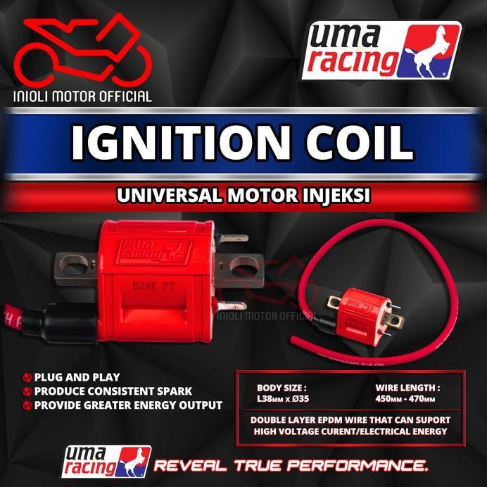 KOIL COIL KUIL UMA RACING AEROX NMAX LEXI XMAX MIO M3 FAZZIO FREEGO GEAR XRIDE SOUL GT 125 155 R15 O