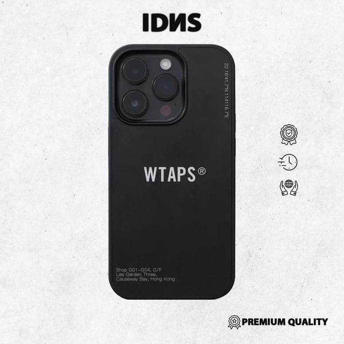 IDNS Wtaps 01 Casing Iphone 12 Pro Max 13 Pro Max 14 Pro 15 Pro