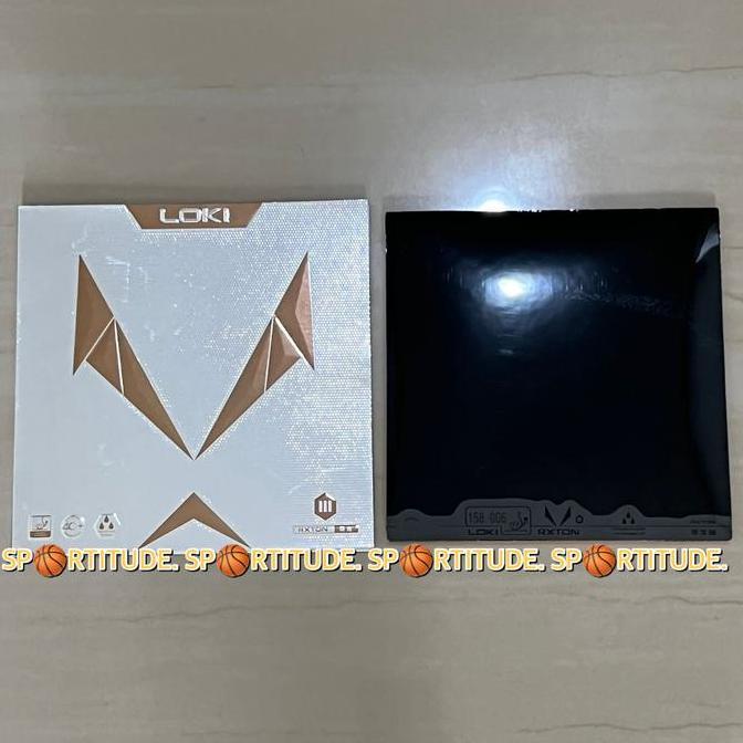 Karet Pingpong Loki Rxton 3 Karet Loki Rxton Iii Original Tenis Meja