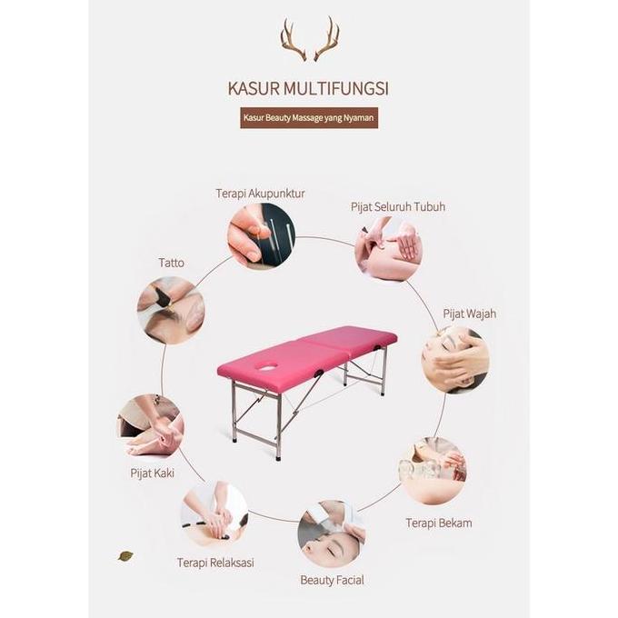 Foldable Massage Portable Massage Bed Ranjang Spa Pijat Bed