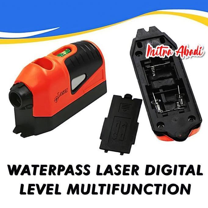 Indusprik- Waterpass Laser Digital Level Multifungsi - Alat Ukur Waterpass Laser