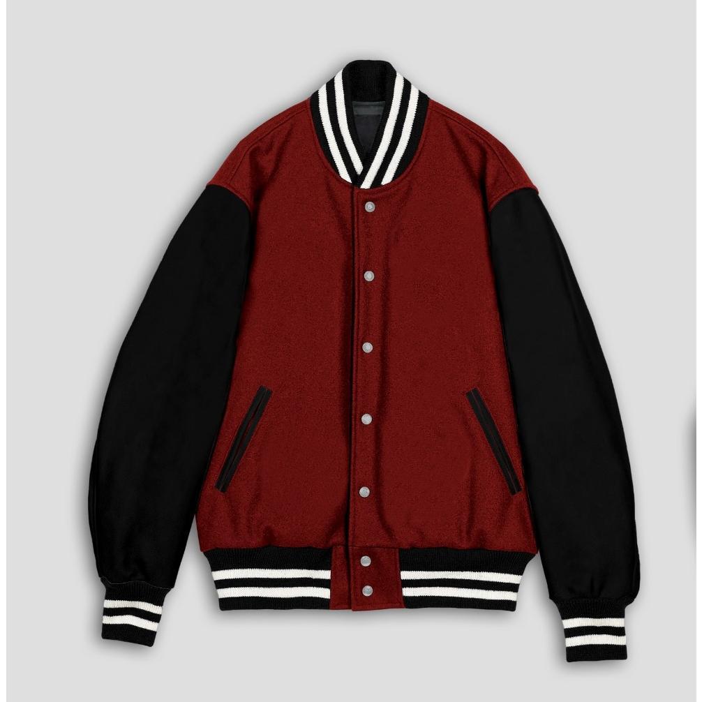 BIG SALE Jaket BASEBALL POLOS / Jaket VARSITY POLOS / Jaket BASE BALL POLOS Pria Wanita Fleece Tebal