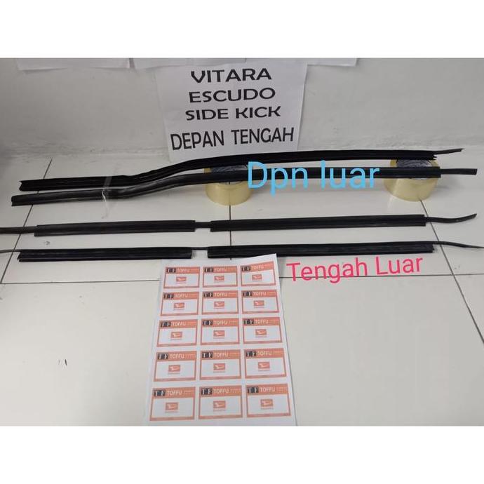 PELIPIT PINTU KACA MOBIL VITARA ,ESCUDO ,SIDEKICK,JLXSIDEKICK BIASAKAN