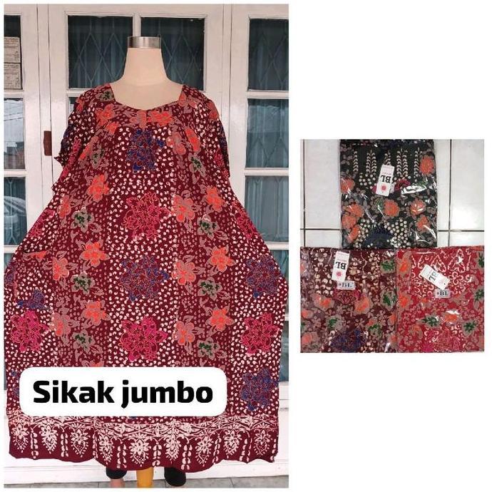 Daster Batik Bl Super Jumbo Cetak Solo