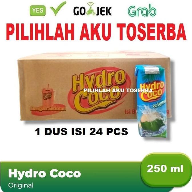 Hydro Coco 250ml Air Kelapa - ( Harga 1 DUS )