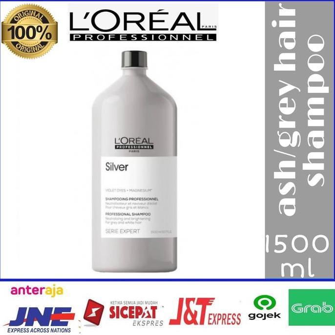 shampo loreal Serie expert advance silver / shampoo ash hair L'oreal