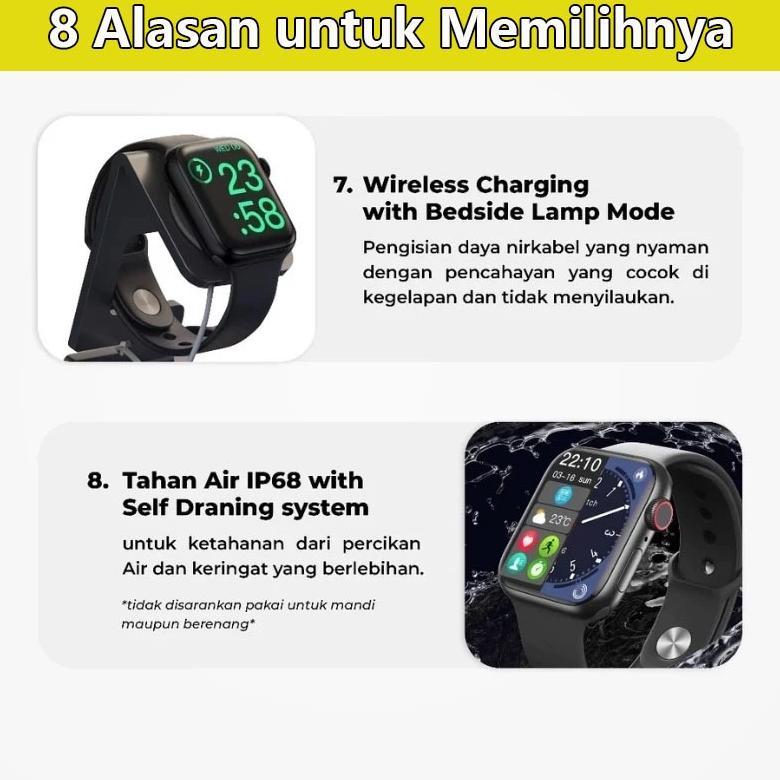 PROMO TERBARU [COD] Original VIVO Smartwatch 10 Pro MAX with 2.1" HD AMOLED Display GPS Waterproof B