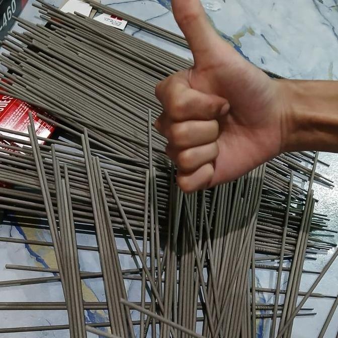 Nikko Steel Kawat Las Rd-460 2Mm Isi 50Pcs Listrik 2.0 X 300Mm Murah Berkualitas Untuk Penggunaan Li