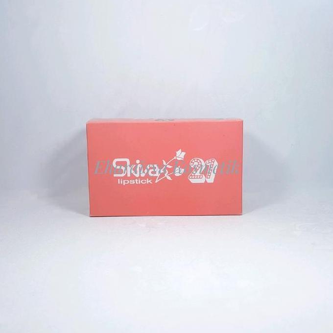 Papupi- Lipstik Skiva 21 Per Box (12 Pcs) By Skiva Cosmetics