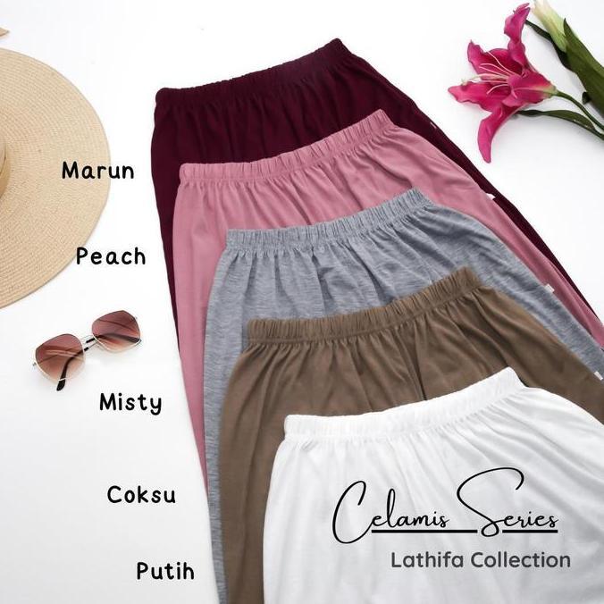 Wmn- Panjang | Celana Dalaman Gamis |  Aladin | Celana Tidur |  Kerut | Celana Muslim | Dalaman Gami