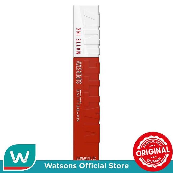 Papupi- Maybelline Superstay Matte Ink Liquid Lipstick 117 Groundbreaker 5Ml
