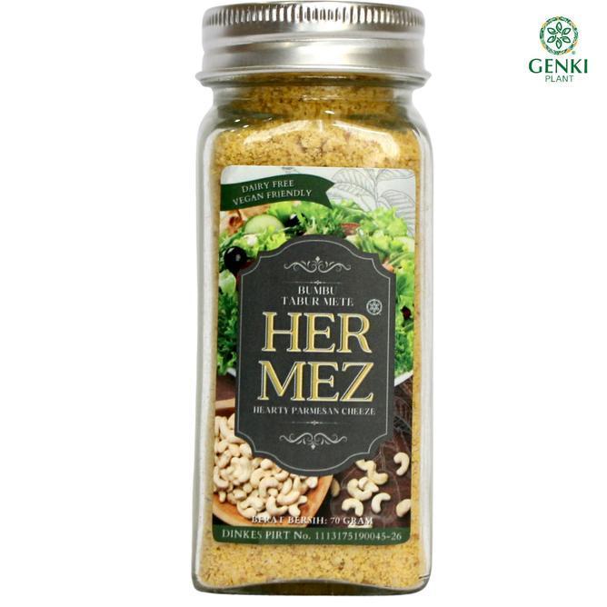 Hermez Parmesan Cheeze Vegan Parmesan Keju Vegan 70 G
