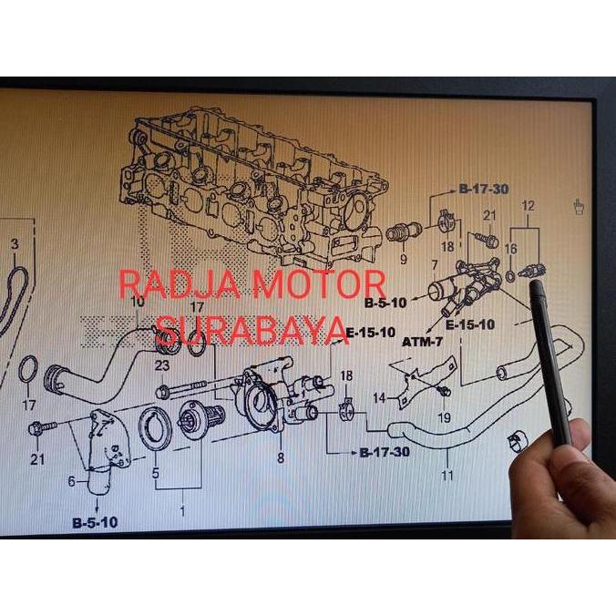 Promo ECT SENSOR SWITCH ENGINE COOLANT TEMPERATUR PANAS BRIO MOBILIO BRV HRV Diskon
