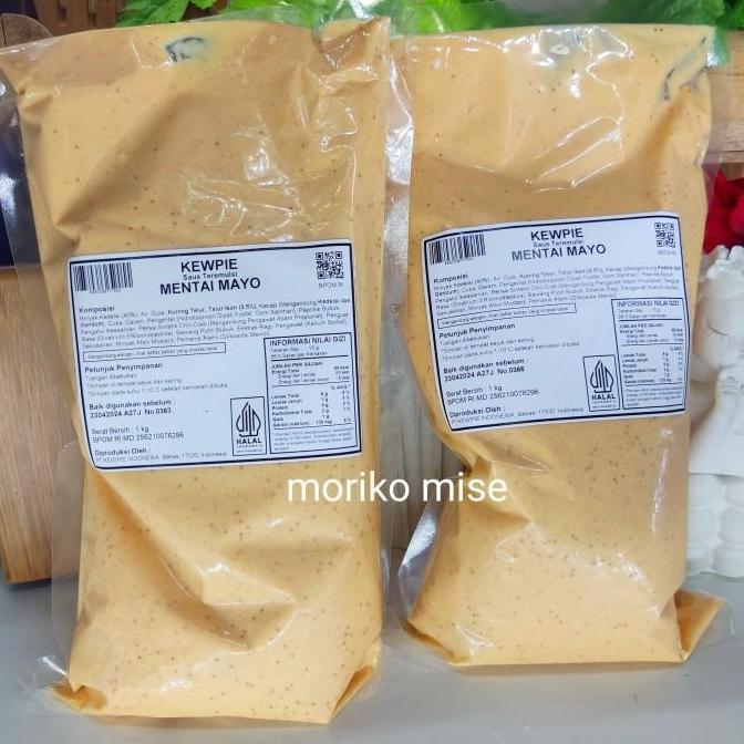 kewpie mentai sauce 1 kg / saus mentai spicy mentai sauce original