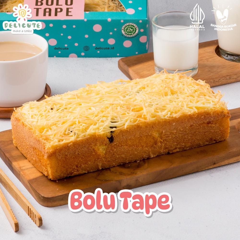 Bolu Tape Delicute - Ukuran 22,5 x 11,3 x 5,5 Cm Termurah