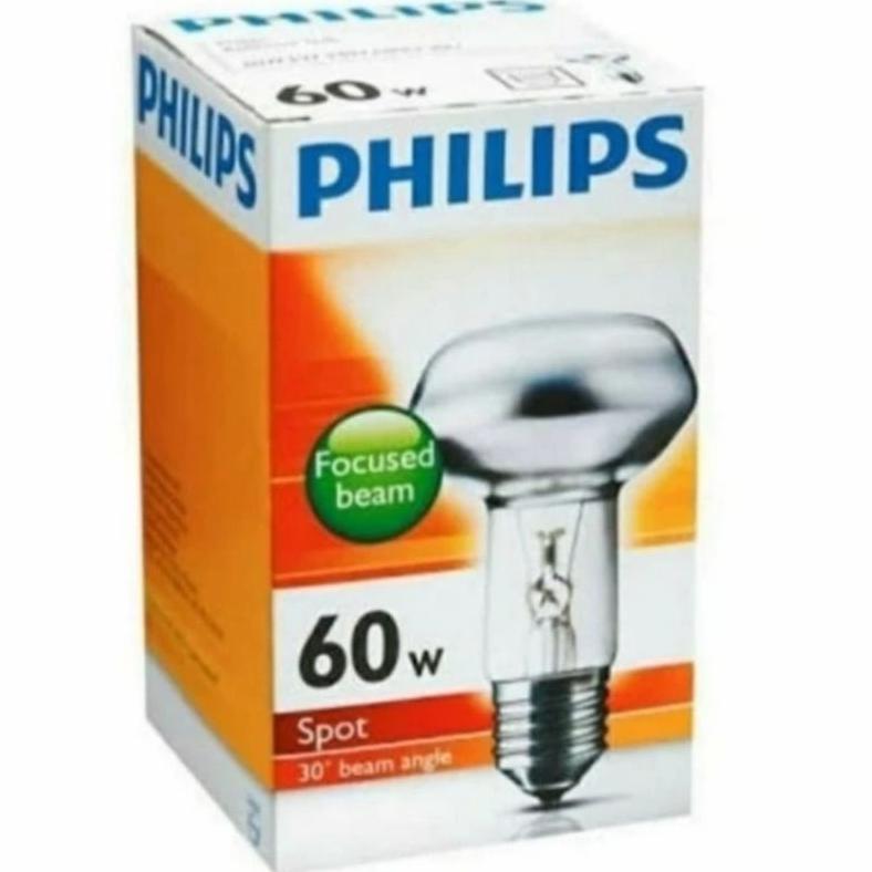 CUCI GUDANG Lampu Bohlam Spot Philips 40W 60W Lampu Penghangat Ayam Goreng (BACA DESKRIPSI)