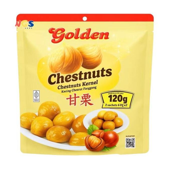 Golden Chestnuts Kernel / Golden Kacang Chesnut Panggang / Kacang Chestnut Golden