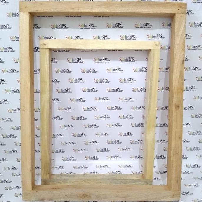 Bingkai Kayu Sablon UD 50X60