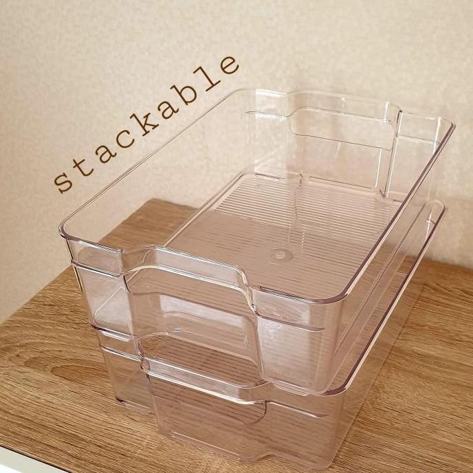 Organizer / Storage - Fridge / Freezer Bin Container stackable M