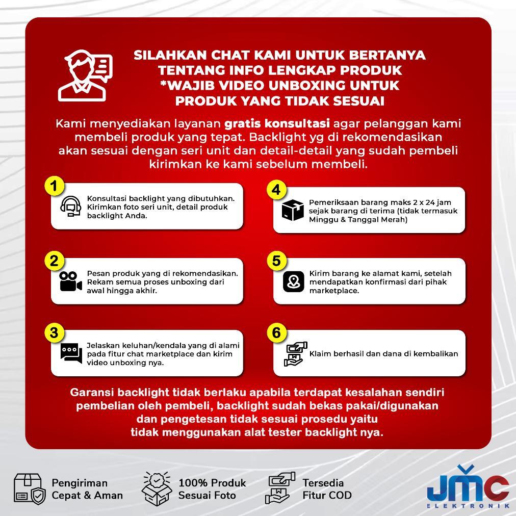 CUCI GUDANG Backlight TV Xiaomi 32 Inch L32M6-EI L32M7-EID L32M7-EAID TCL32D05-ZC22AG-31E 32HR332M06