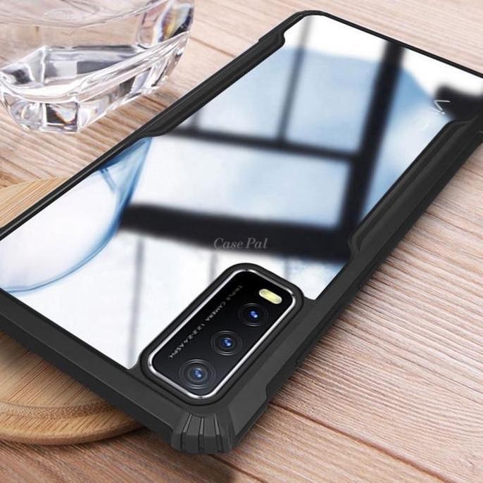 Ready Vivo Y12s Soft Case Armor Bumper Fuze Clear