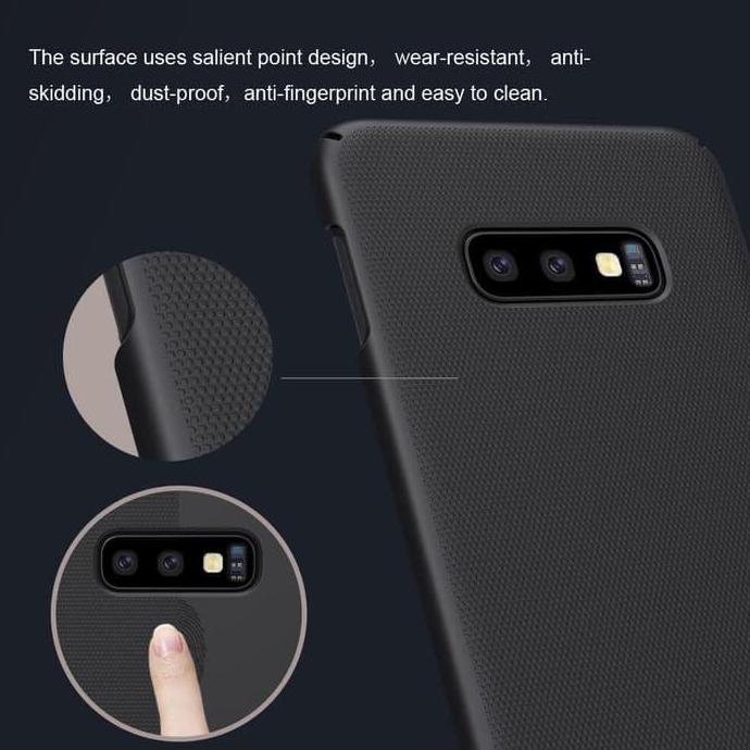 Ready Hard Case Nillkin Samsung Galaxy S10E (Free Stand Hp)