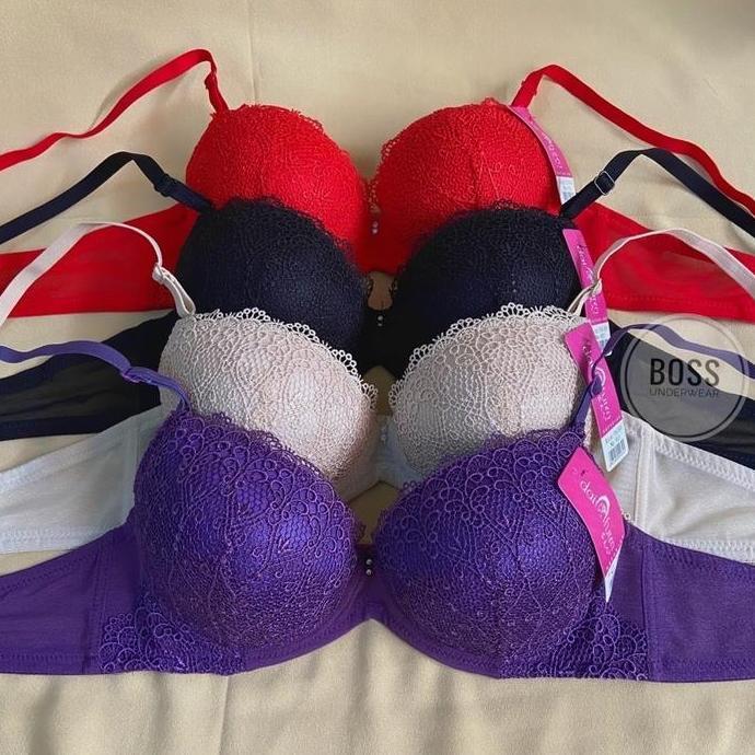 AV7 - Import Bra Busa Tebal/ Bra Kawat/ BH murah busa tebal/ Bra brukat halus busa/ BH brukat busa t