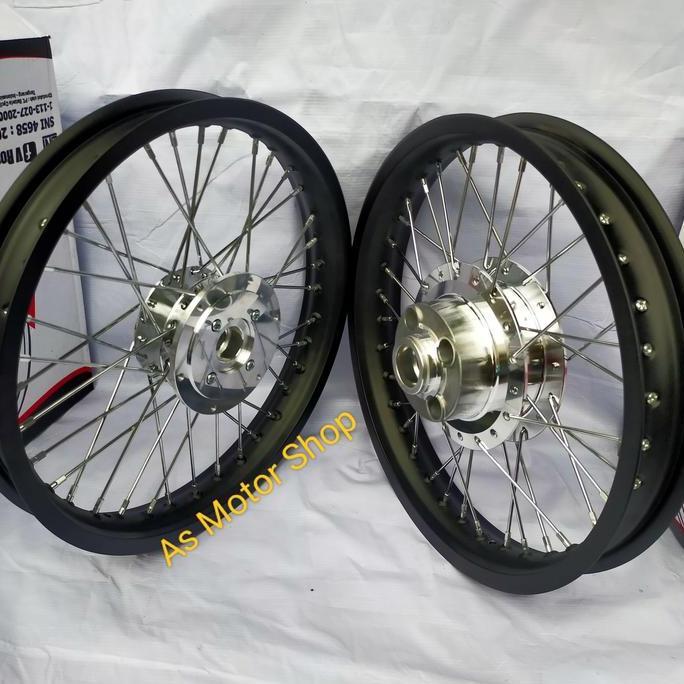 Terlaris Sepaket Velg Tromol Jari 160 - 185 Ring 17 Megapro Primus New Megapro