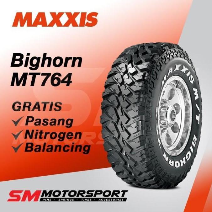 Terlaris Ban Mobil Maxxis Mt764 Bighorn 265 65 R17