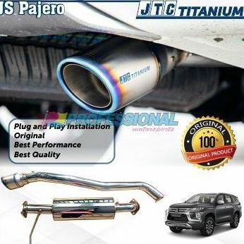 Promo Exhaust Muffler Knalpot JTC titanium All New Pajero ANPS 16+ Diskon