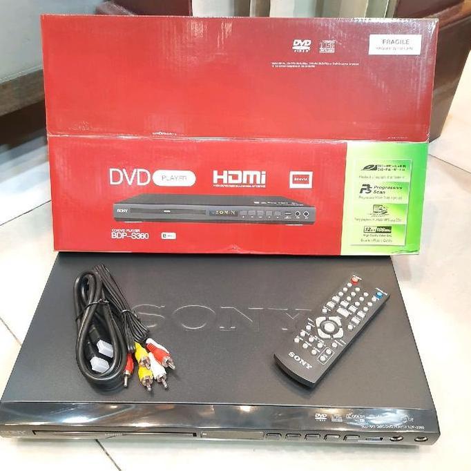 TERBARU - DVD PLAYER SONY BDP-S360 / PLAYER DVD, VCD, CD, USB MP3,MP4