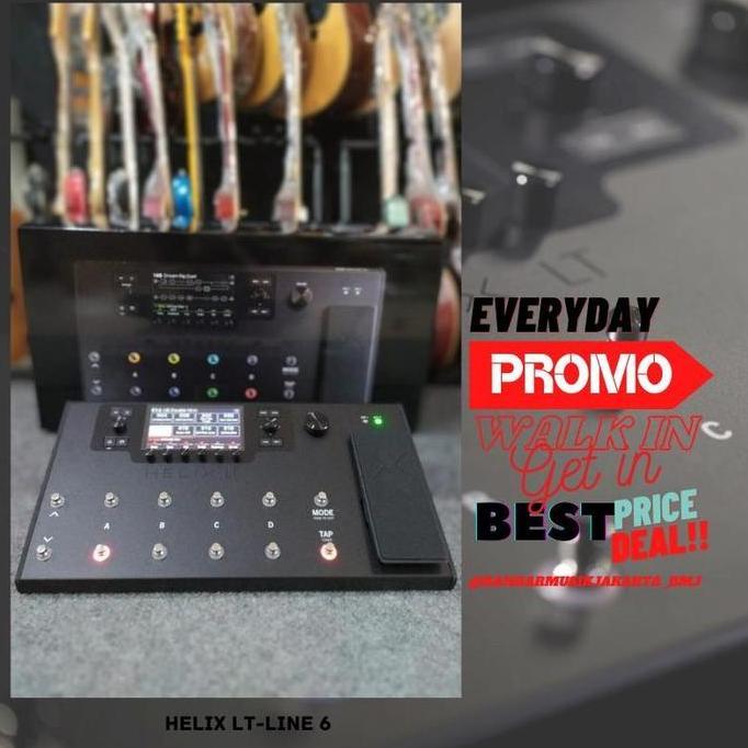 TERBARU Line 6 Helix LT Guitar Multi-Effects Processor BMJ HOT SALE